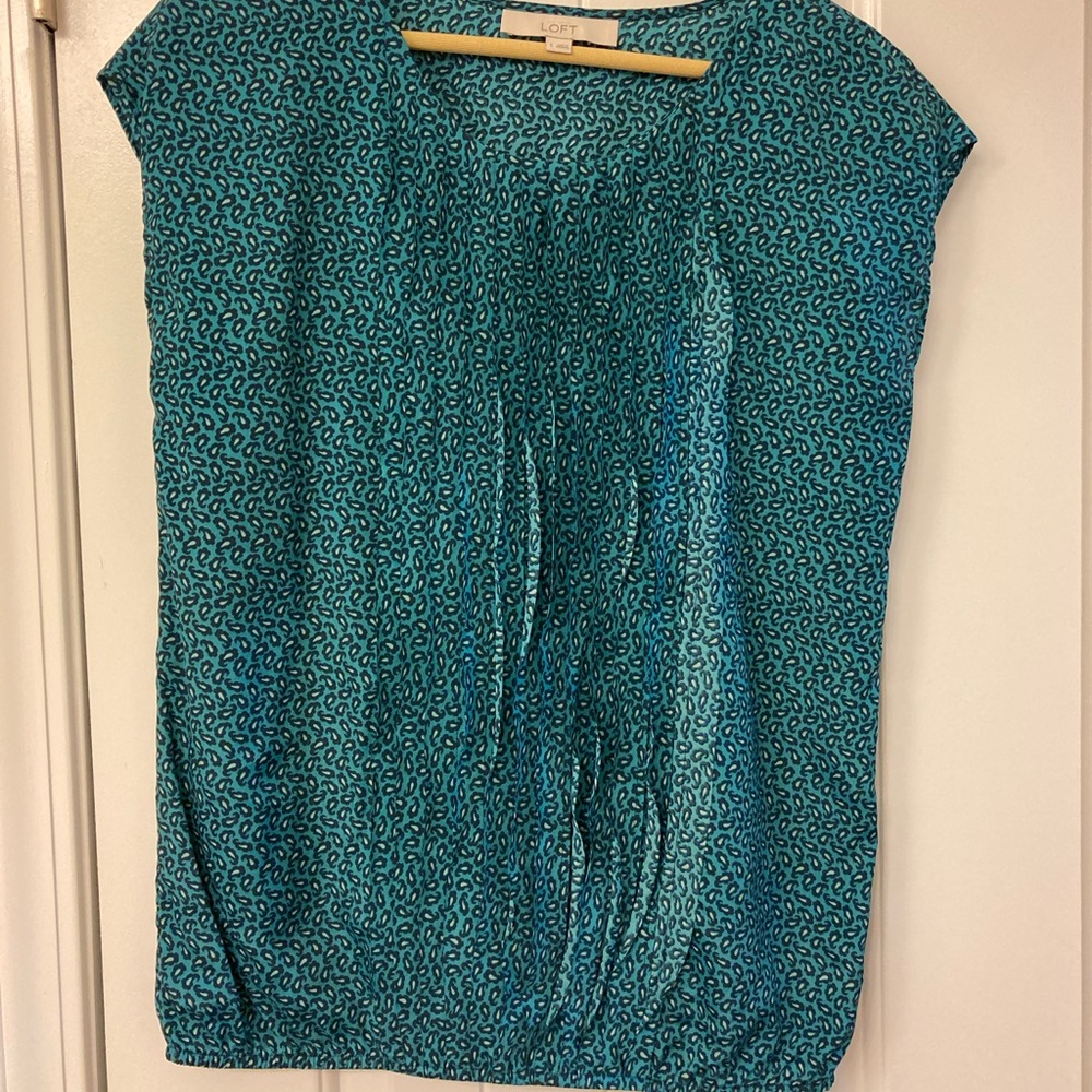 Ann Taylor loft silk blouse